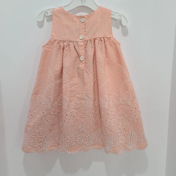 Bonnie Baby Girls 24M Dress With Daiper Cover - Picture 6 of 13